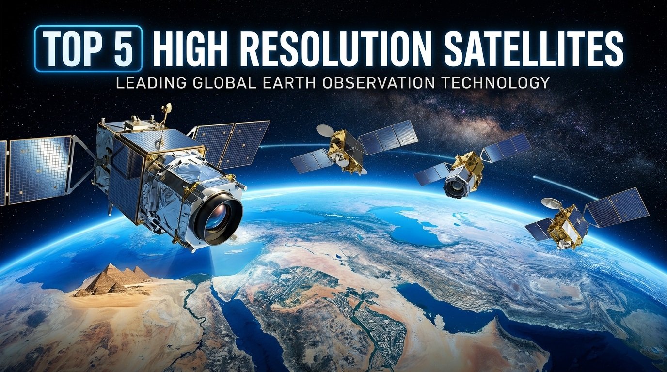 Top 5 High Resolution Satellites