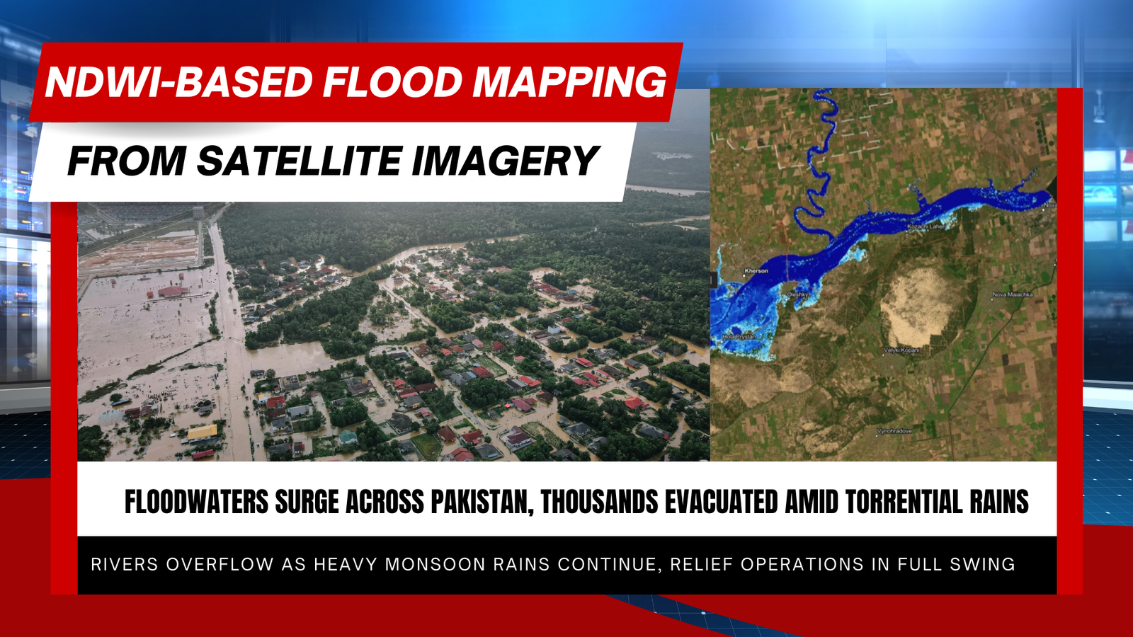 pakistan flood map
