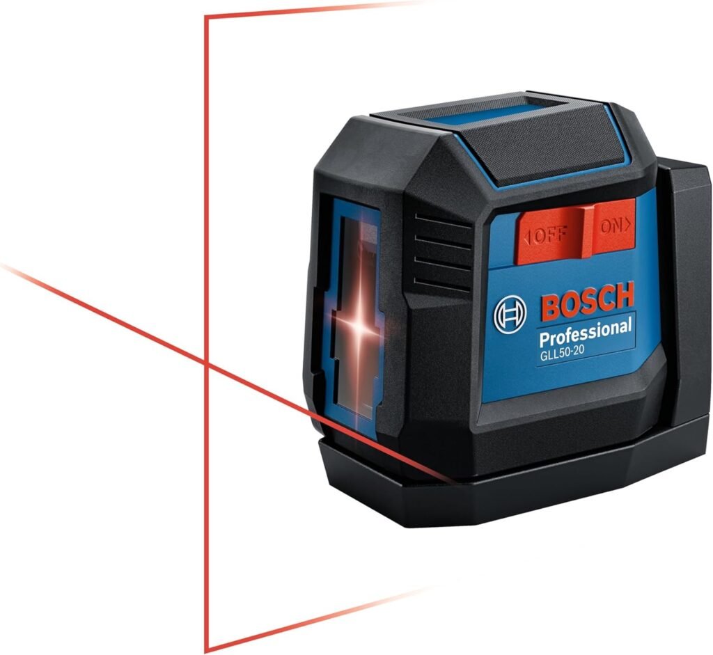 Bosch GLL50-20 Self-Leveling Cross-Line Laser