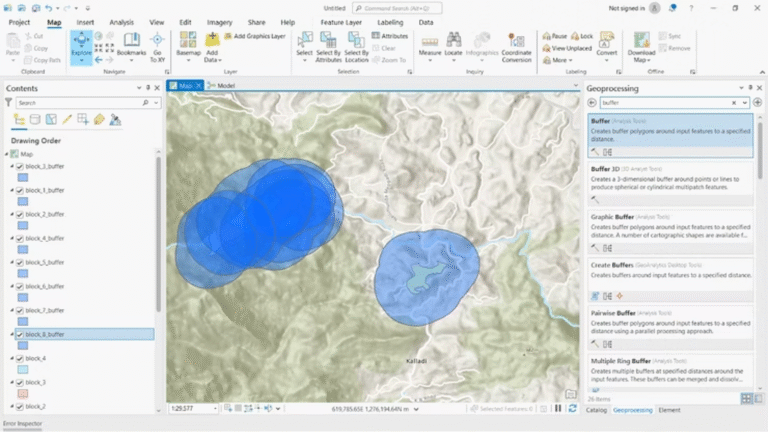 Automating Buffer and Slope Analysis in ArcGIS Pro Using Model Builder ...
