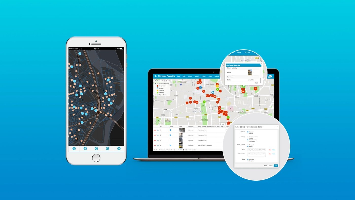 GIS Cloud Example