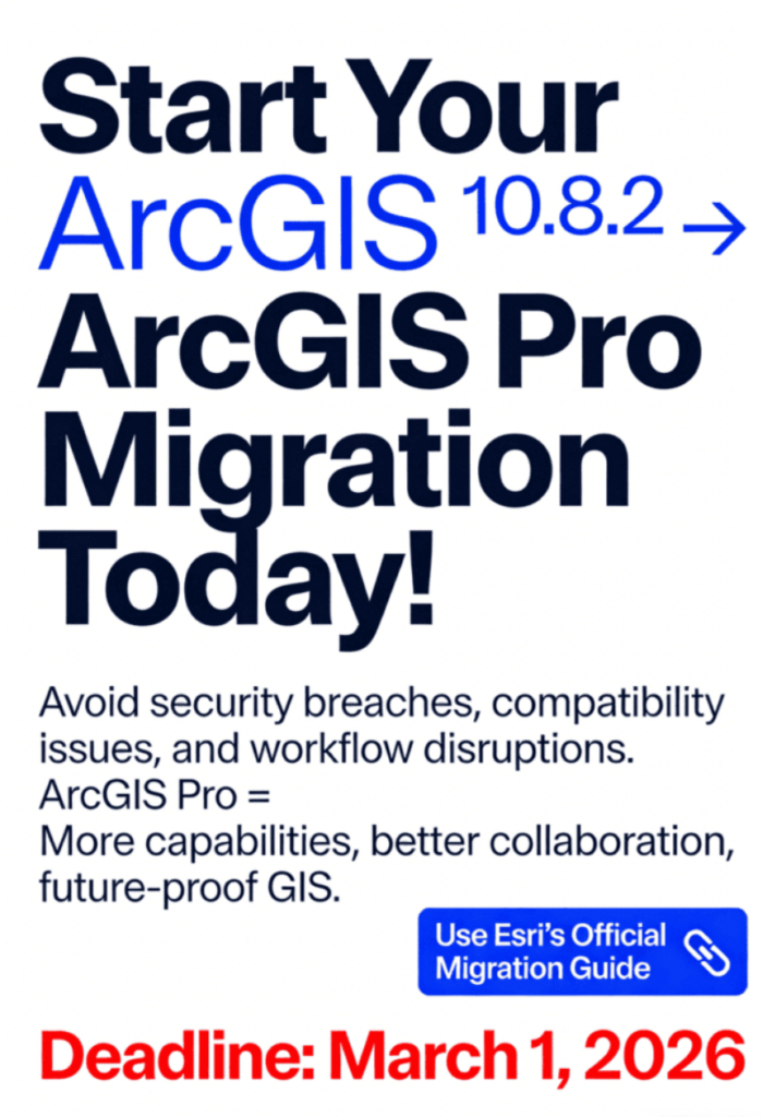 arcgis desktop retirement